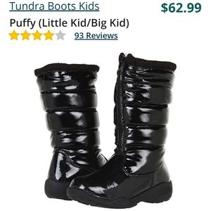 Tundra Puffy Winter/Snow Boots Sz 6